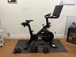 Peloton PL01 Indoor Stationary Exercise Bike - Black. Fixed Price $300.00.