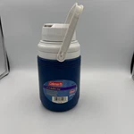 Vintage Coleman 1/3 Gallon Jug Insulated Water Bottle Flip Spout Model 5542 Usa. Fixed Price $7.99.