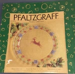 Vtg Pfaltzgraff Nordic 13" Glass Round Platter Torte Plate New In Box. Fixed Price $20.67.