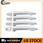For 08-13 Toyota Highlander Door Handle Cover Wo/ Smart Entry Chrome Left Right. Fixed Price $11.99.