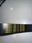 Life Fitness Cybex Treadmill Motor Roller Drive Belt Oem 1004417-0001 Poly. Fixed Price $24.00.