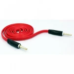 Red Flat Aux Cable Car Stereo Wire Audio Speaker Cord For Phone Tablet Ipod. Fixed Price $9.97.