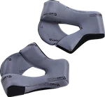 Icon Airflite Helmet Cheek Pads Xl Gray 0134-2790. Fixed Price $25.00.