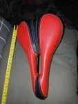 Schwinn IC3 Nautilus Bicycle Seat Black/red With Clamp. Fixed Price $12.99.