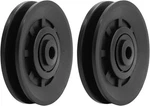 Luwint Bearing Wheel, Fitness Pulleys 90MM/3.5", 2PCS Black. Fixed Price $15.10.