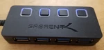 Sabrent HB-UM43 Port Usb 3.0 Hub With Power Switches Black. Fixed Price $11.00.