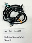 Power Cord P/n 252752 For Nordictrack X32I, NTL39221 Treadmill #40. Fixed Price $28.38.