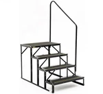 Stromberg Carlson EHS-103-R Entry Manual Folding Steps With 7 Inch Rise. Fixed Price $557.75.