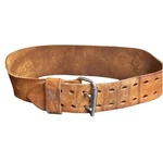 Reebok Brown Leather Weightlifting Belt 42 X4 Double Pin Buckle For Gym Training. Fixed Price $30.00.