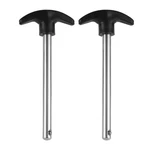 Nqeuepn 2PCS Weight Stack Pin, Tensile 3/8 Inch 4.4 ", Black And Silver. Fixed Price $19.58.