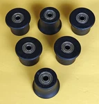 6 Rolling Seat Trolly Wheels For Bowflex .PR1000/ULTIMATE 2..NEW. Fixed Price $12.00.