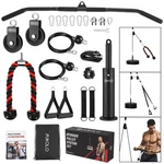 Mikolo Upgraded Weight Lift Pulley System - Lat Attachments With Adjus.... Fixed Price $86.87.