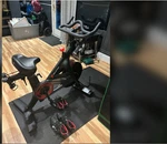 Peloton PL01 Indoor Stationary Exercise Bike - Black. Fixed Price $650.00.