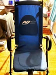 Sport Abdominal Workout Fitness Exercise Blue Lounger Chair Machine. Fixed Price $60.00.