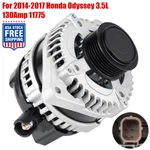 For 2014-2017 Honda Odyssey 3.5L 12V 130AMP Alternator Premium Brushes Long Life. Fixed Price $91.99.