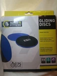 SERIES-8 Fitness Gliding Discs Core Strength Balance Workout Double Sided. Fixed Price $9.95.