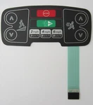 Life Fitness 9PIN Treadmill Activity Zone Overlay/keypad , P#AK65-00015-0000. Fixed Price $25.00.