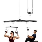 Wantiekid Multi-grip Lat Pull Down Bar Hardened Powder-coated Finish, 360 Rotat. Fixed Price $67.90.