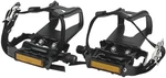 Bike Pedals With Clips And Straps For Outdoor Cycling Indoor Stationary. Fixed Price $43.99.