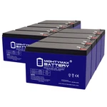 Mighty Max 12V 7AH Gel F1 Battery Compatible With Minuteman ETR700P15 - 8 Pack. Fixed Price $149.99.