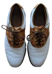 Fj Footjoy Icon Tour Croc Print Saddle Golf Shoes. Fixed Price $40.00.