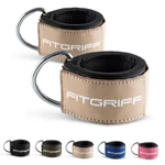 Fitgriff Ankle Straps V2 For Cable Machine (2 Pieces) - Gym Workout Equipm. Fixed Price $23.66.