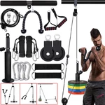 Monfasye Cable Pulley System For Home Gym Adjustable Lat Pulldown And Lift Kit. Fixed Price $97.97.