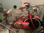 Schwinn Retro Exercise Bike Beach Cruiser. Fixed Price $649.95.