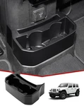 Jecar Backseat Cup Holder Floor Console Mounted Drink Rear Storage Org.... Fixed Price $49.37.