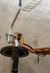 Schwinn Vintage Upright Exercise Bike W/ Odometer, Friction Resistance. Fixed Price $480.00.
